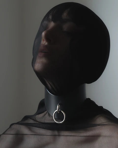 Leather clearance neck collar