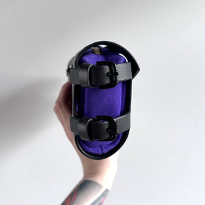 ARCHIVAL HARNESS CLUTCH BLACK & PURPLE
