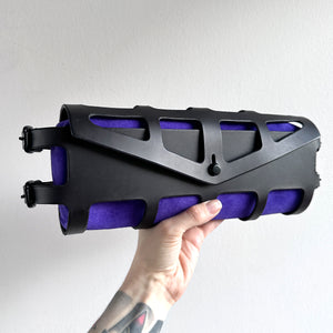 ARCHIVAL HARNESS CLUTCH BLACK & PURPLE