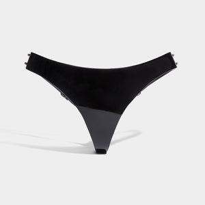 fleet ilya cut out knickers patent black