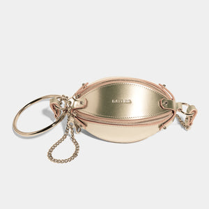 mini multi zip bag gold fleet ilya