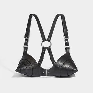 fleet ilya soft cone leather bra