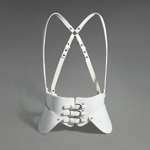 CORSET HARNESS WHITE
