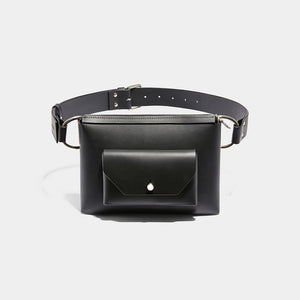 POCKET POUCH BAG - BLACK | AUTUMN WINTER 20 | Fleet Ilya