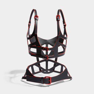 CUT OUT BALCONY BODICE & CORSET RED EDGE