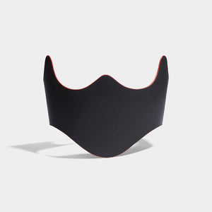 fleet ilya curved underbust corset red edge