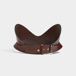 LARGE LOCK CORSET BROWN