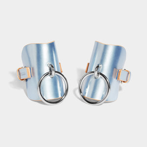 fleet ilya o-ring high cuffs platinum blue