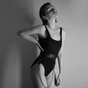 CHAIN BELT BLACK | Womens Belts | Fleet Ilya