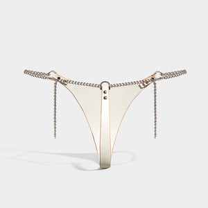 CHAIN THONG IVORY | AUTUMN WINTER 20 | Fleet Ilya