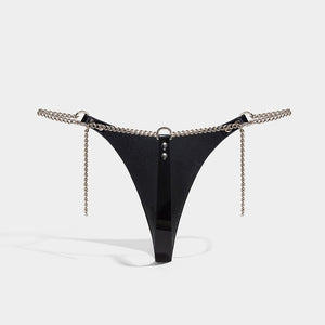 CHAIN THONG PATENT | Harnesses & Bodypieces Autumn Winter | Fleet Ilya