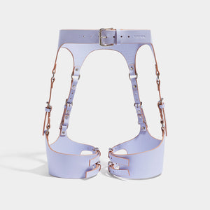 CURVED SUSPENDER HARNESS LILAC | Lingerie | Fleet Ilya