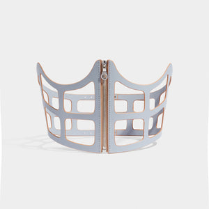 fleet ilya cut out underbust corset grey