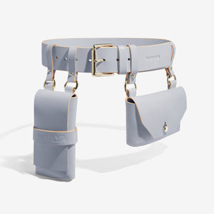 fleet ilya double pocket belt grey