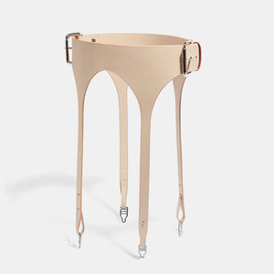 FI X DL GARTER HARNESS NATURAL | FI X Dion Lee | Fleet Ilya