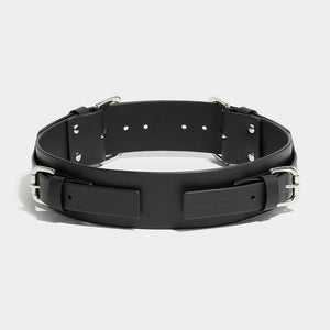 FOUR BUCKLE BELT - BLACK | Womens Belts | Fleet Ilya
