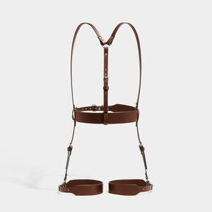 FULL CLASSIC SUSPENDER HARNESS - BROWN | SPRING SUMMER 21 | Fleet Ilya