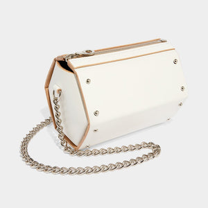 mini hexagon bag ivory fleet ilya