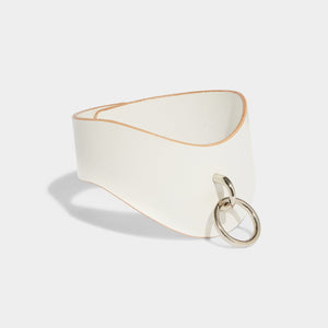 O-RING CURVED COLLAR - IVORY | AUTUMN WINTER 20 | Fleet Ilya