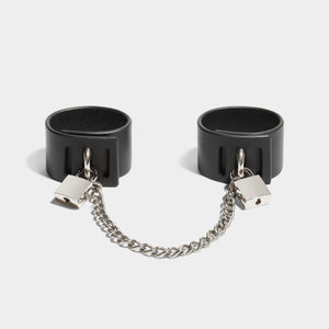 PADLOCK CUFFS WITH CHAIN - WRIST | Restraint Cuffs | Fleet Ilya