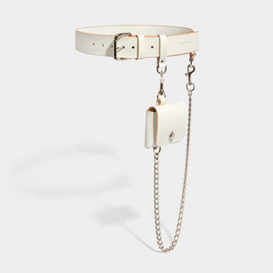 pocket chain belt ivory fleet ilya