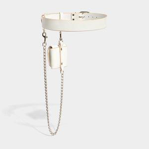 POCKET CHAIN BELT - IVORY | AUTUMN WINTER 20 | Fleet Ilya