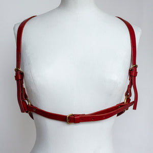 ARCHIVAL D RING HARNESS RED