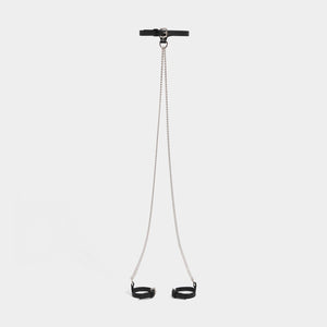 SLIM CHAIN COLLAR & CUFFS BLACK | Bodypieces | Fleet Ilya