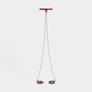 SLIM CHAIN COLLAR & CUFFS BLACK | Bodypieces | Fleet Ilya