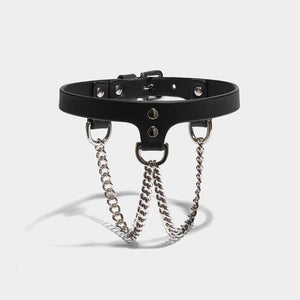 fleet ilya slim double chain collar