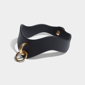 SLIM O-RING CHOKER BLACK | Womens Jewellery | Fleet Ilya