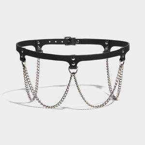 fleet ilya slim triple chain belt