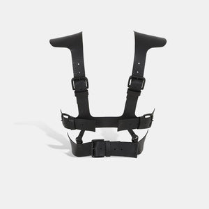 SOFT CROPPED CUT OUT HARNESS - BLACK | Harnesses & Bodypieces | Fleet Ilya