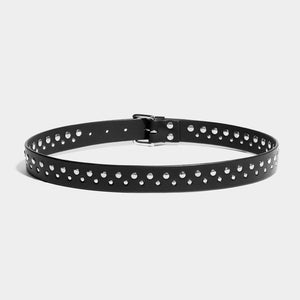 STUDDED BELT - BLACK | Womens Belts | Fleet Ilya