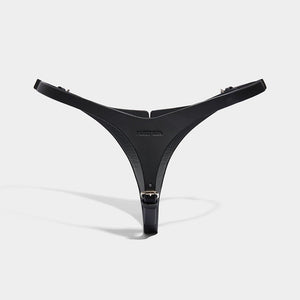 THE PIERCED THONG BLACK | AW21 SEASONAL | Fleet Ilya