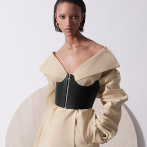 UNDERBUST CORSET - BLACK | AUTUMN WINTER 20 | Fleet Ilya