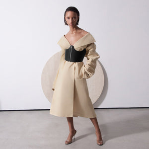 UNDERBUST CORSET - IVORY | AUTUMN WINTER 20 | Fleet Ilya