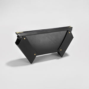 WINGED BOX CLUTCH BLACK | Clutches | Fleet Ilya