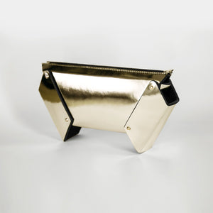 WINGED BOX CLUTCH GOLD | Clutches | Fleet Ilya