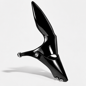 FOX MASK PATENT BLACK
