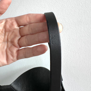 ARCHIVAL BALCONY BRA BLACK / MEDIUM LARGE