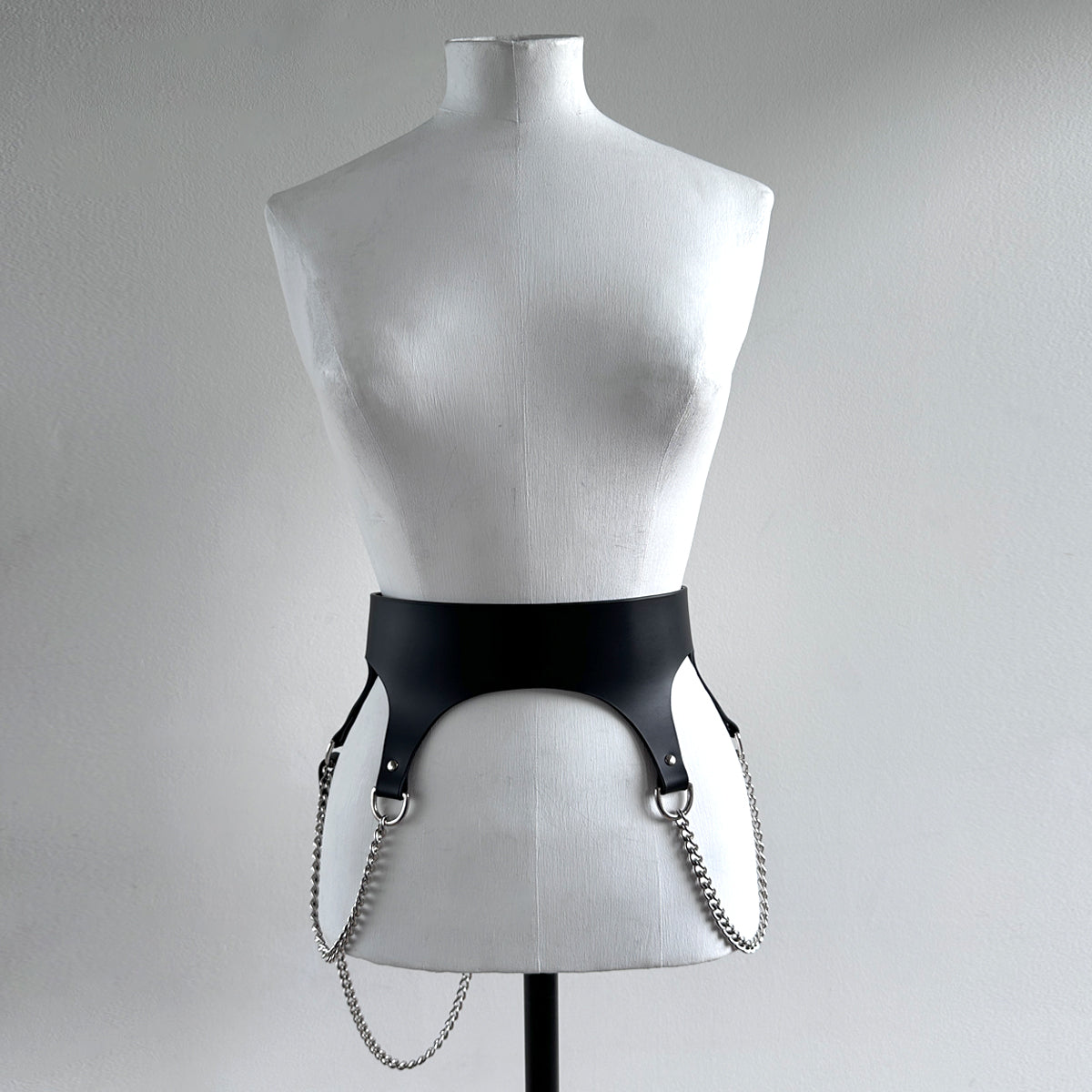 ARCHIVAL CHAIN BELT BLACK / EXTRA SMALL