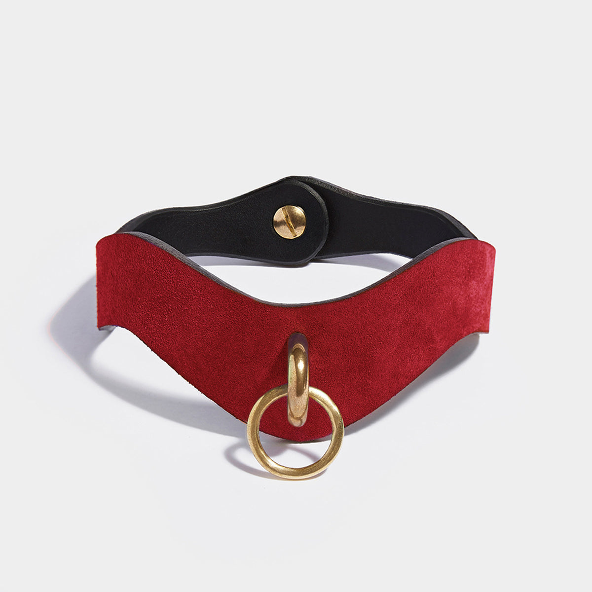 SLIM O-RING CHOKER RED