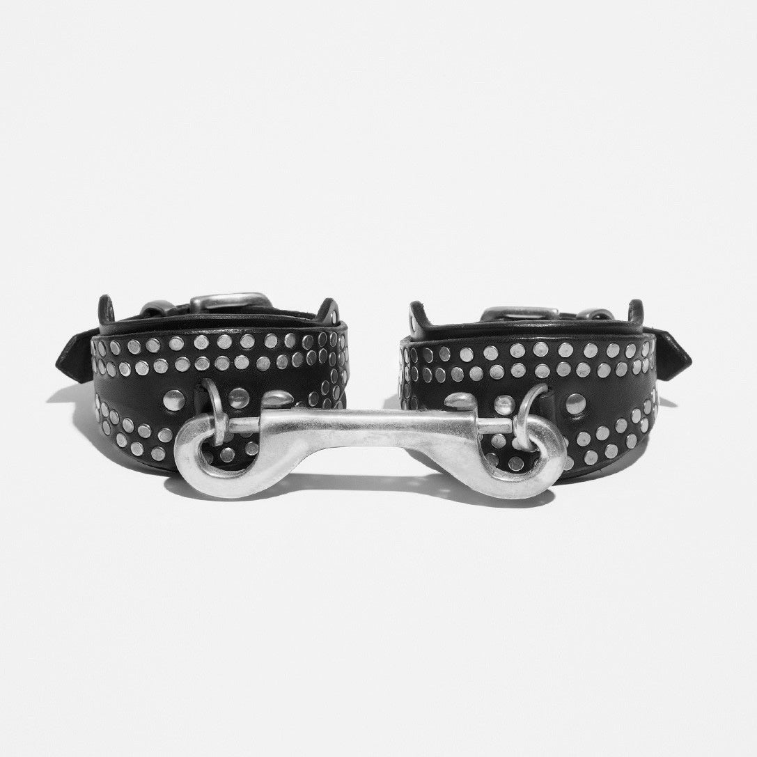 LAYERED STUDDED CUFFS