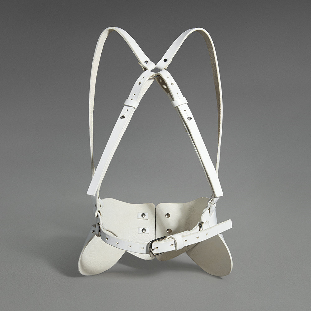 CORSET HARNESS WHITE