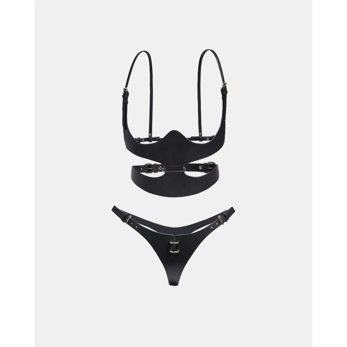 LUNA LINGERIE SET - BLACK