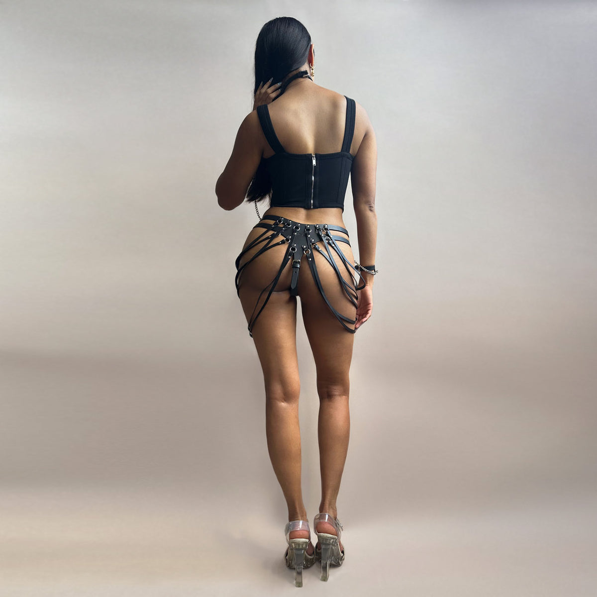 MULTI BUCKLE THONG