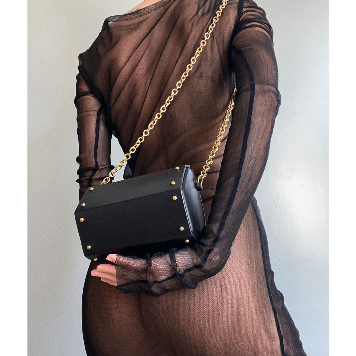 fleet ilya mini hexagon bag