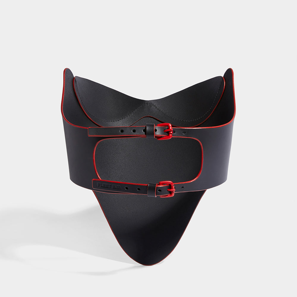 BALCONY BODICE RED EDGE