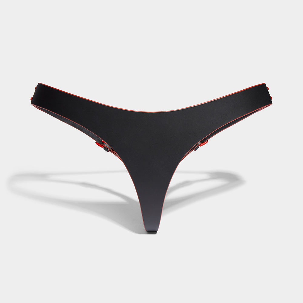 fleet ilya cut out knickers red edge